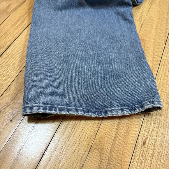 $288 MOTHER The Reifler Jeans Size 28 Early Blue Wash 100% Cotton Denim Pants - Picture 14 of 16